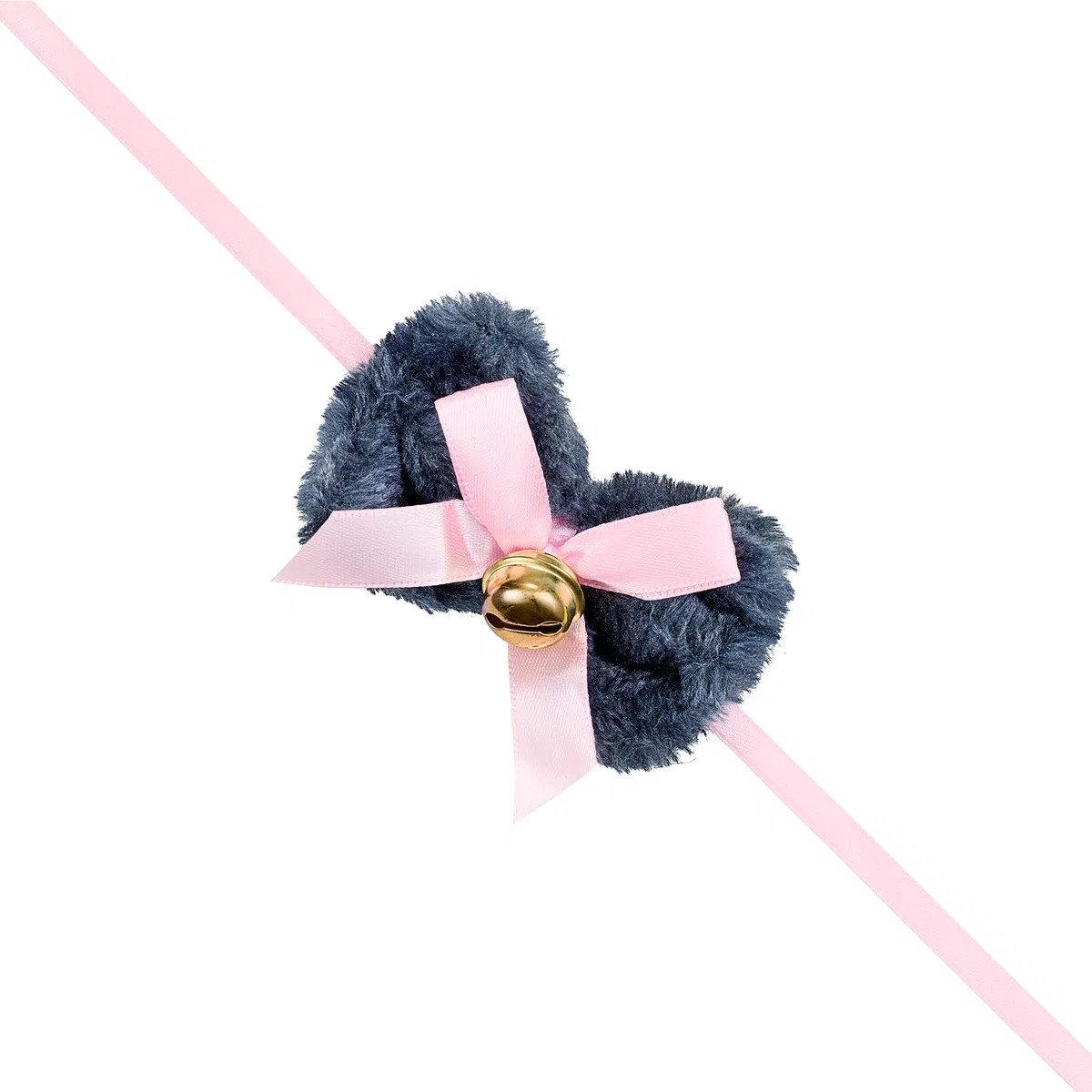 Balinco Set di costumi da gatto, cerchietto per orecchie di gatto + zampe di peluche + papillon + coda di gatto, vestito da animale, Anime, Cosplay Party, Halloween, Carnevale