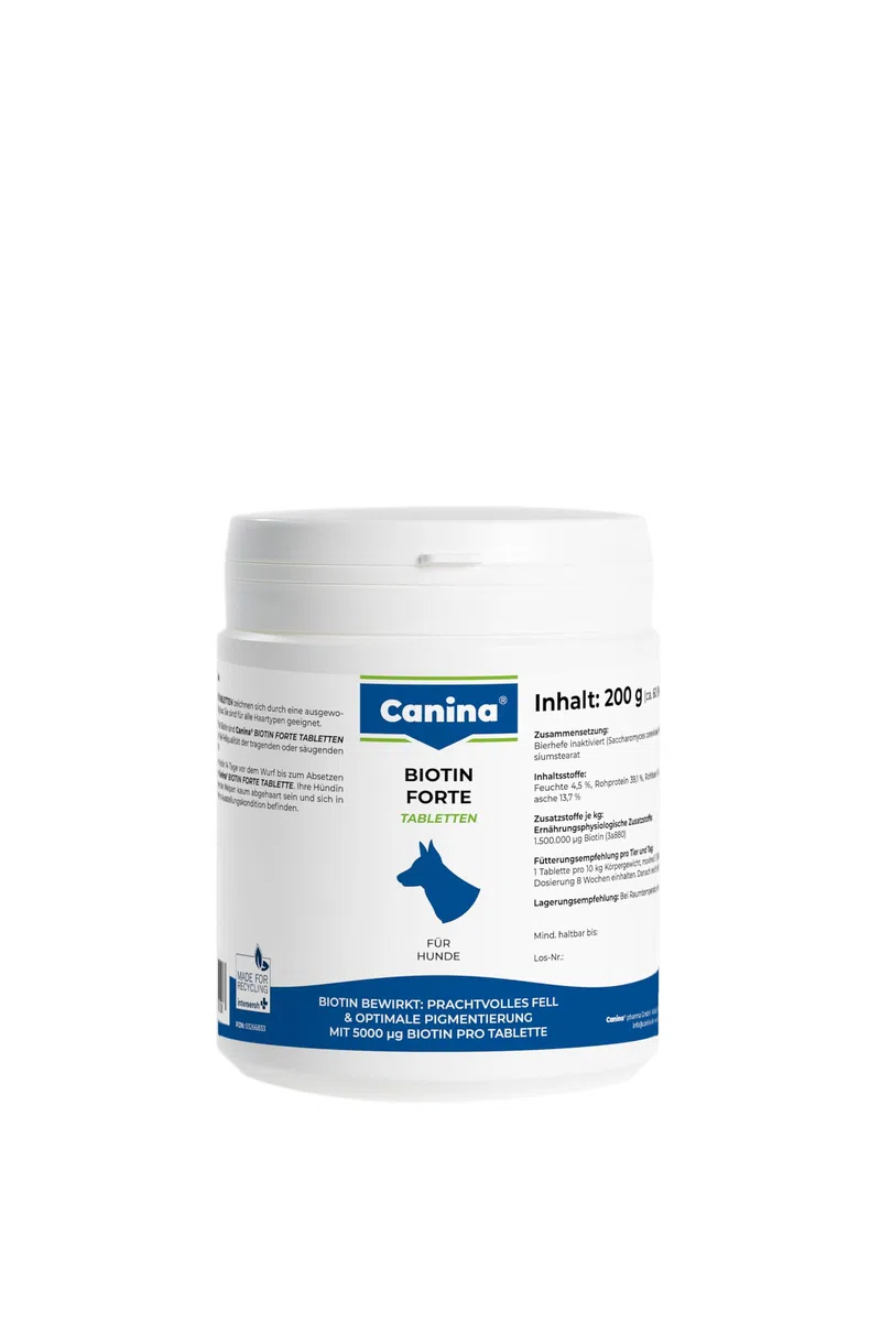 Canina Pharma Biotina Forte Tabletten 200 g