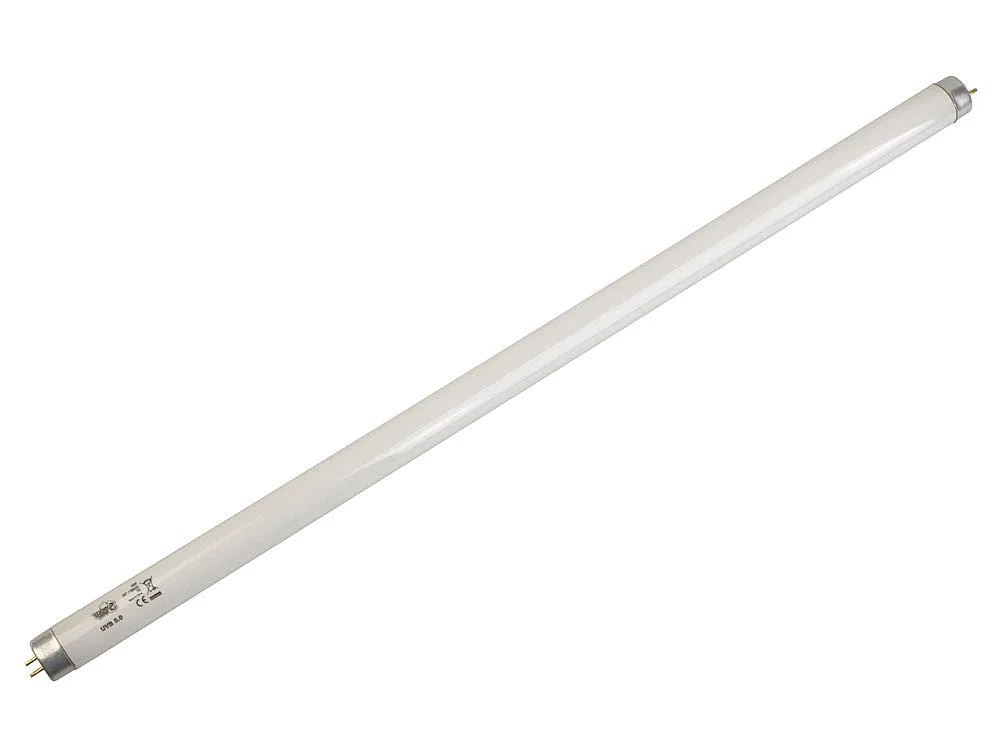 LUCKY HERP Full Spectrum T8 UVB 5.0 18W, tubo lineare per rettili, tartarughe, gechi e camaleonti