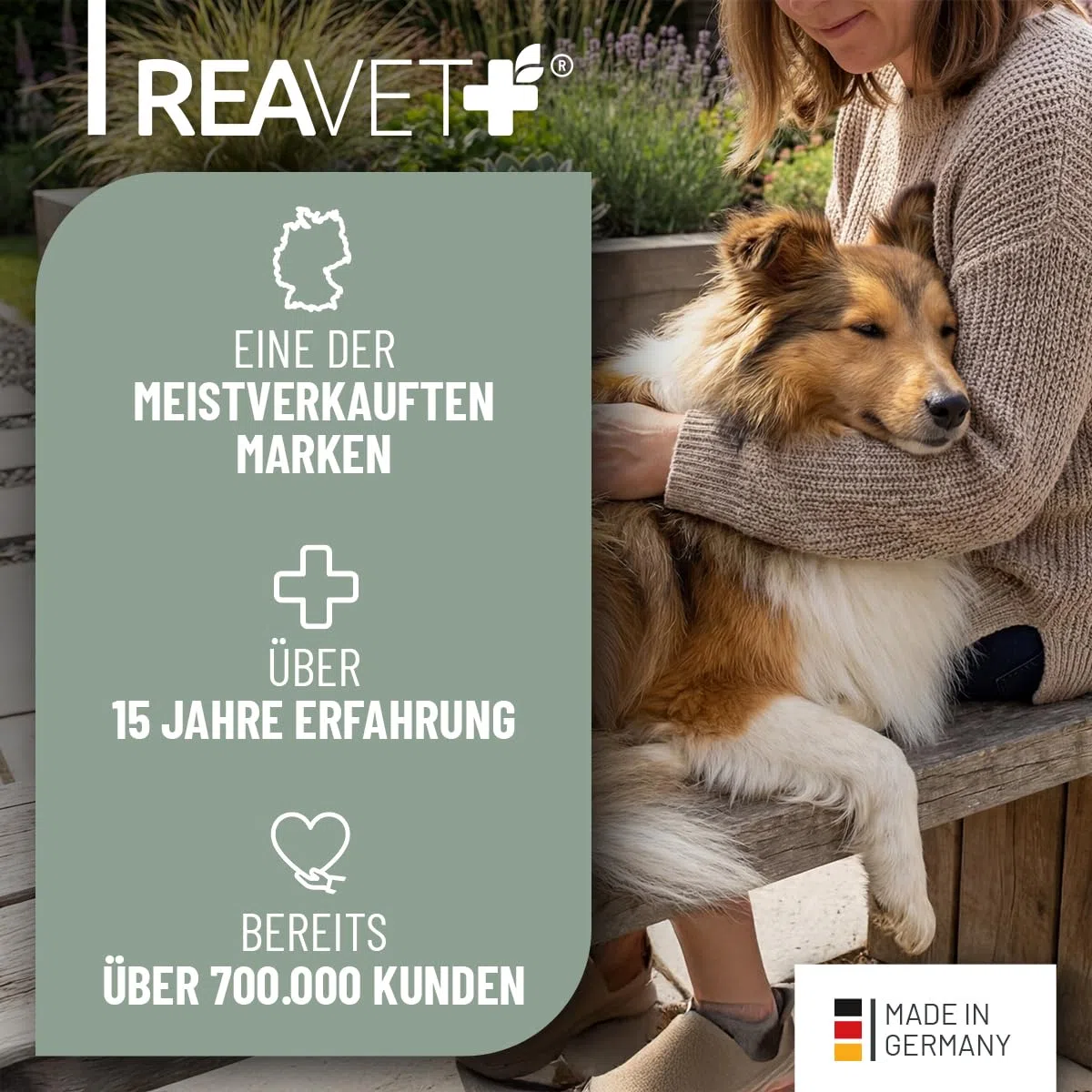 ReaVET 120 compresse di zinco per cani – ad alto dosaggio con vitamina C & E, compresse di zinco Plus vitamine per pelle secca, perdita di capelli, zinco cane per artigli e pellicce