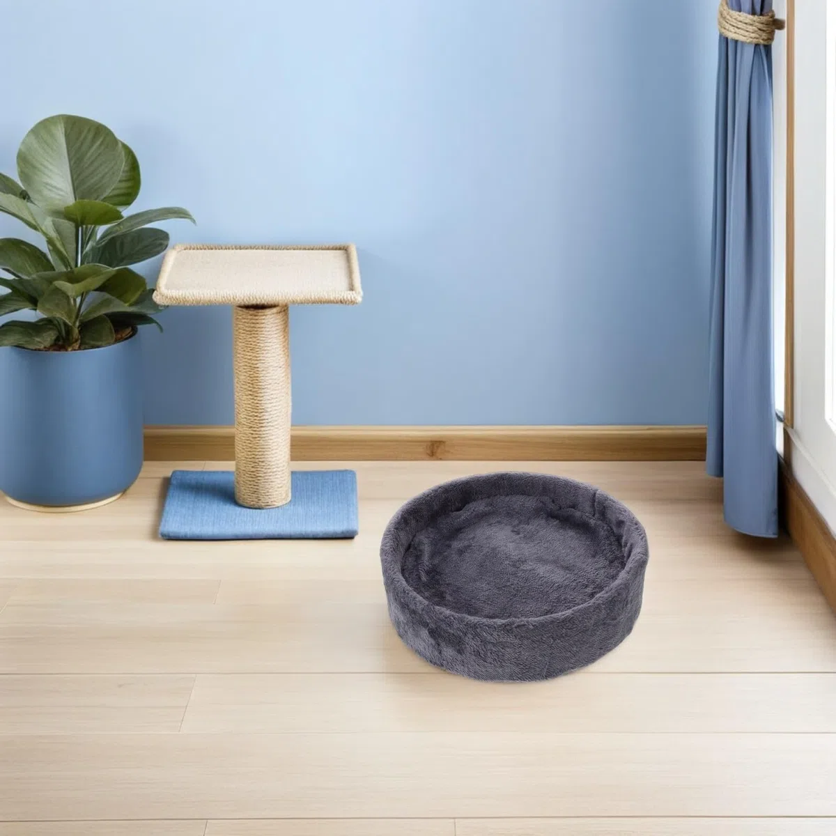 Bestonzon Cuccia Per Gatti Morbida Con Cuscino Lavabile Amaca Sostitutiva Per Albero Tiragraffi Accessorio Essenziale Per Riposo Interno Gattini