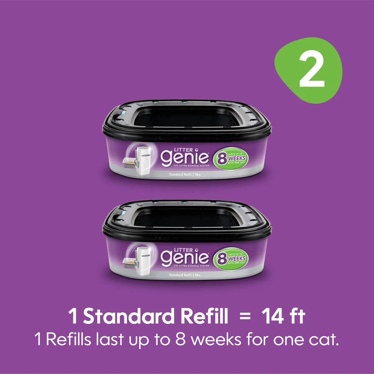 Lettiera Genie Refill (2 Pezzi)