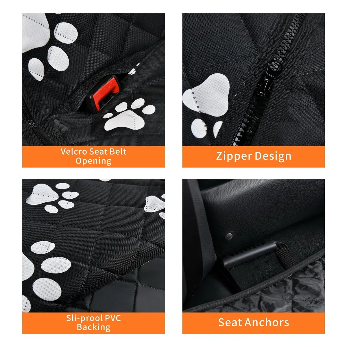 Coprisedile per auto per cani, impermeabile, per cani, amaca, coprisedile per auto, camion, SUV