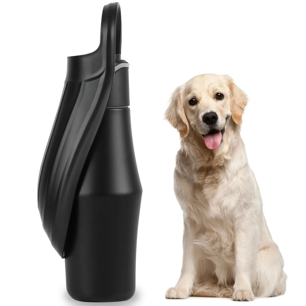 Borraccia Cane Portatile, 750ml Bottiglia per Cani da Viaggio, Borraccia Per Cani Isolato in Acciaio Inox, Bottiglia Cane per Camminare, Viaggiare, Campeggiare