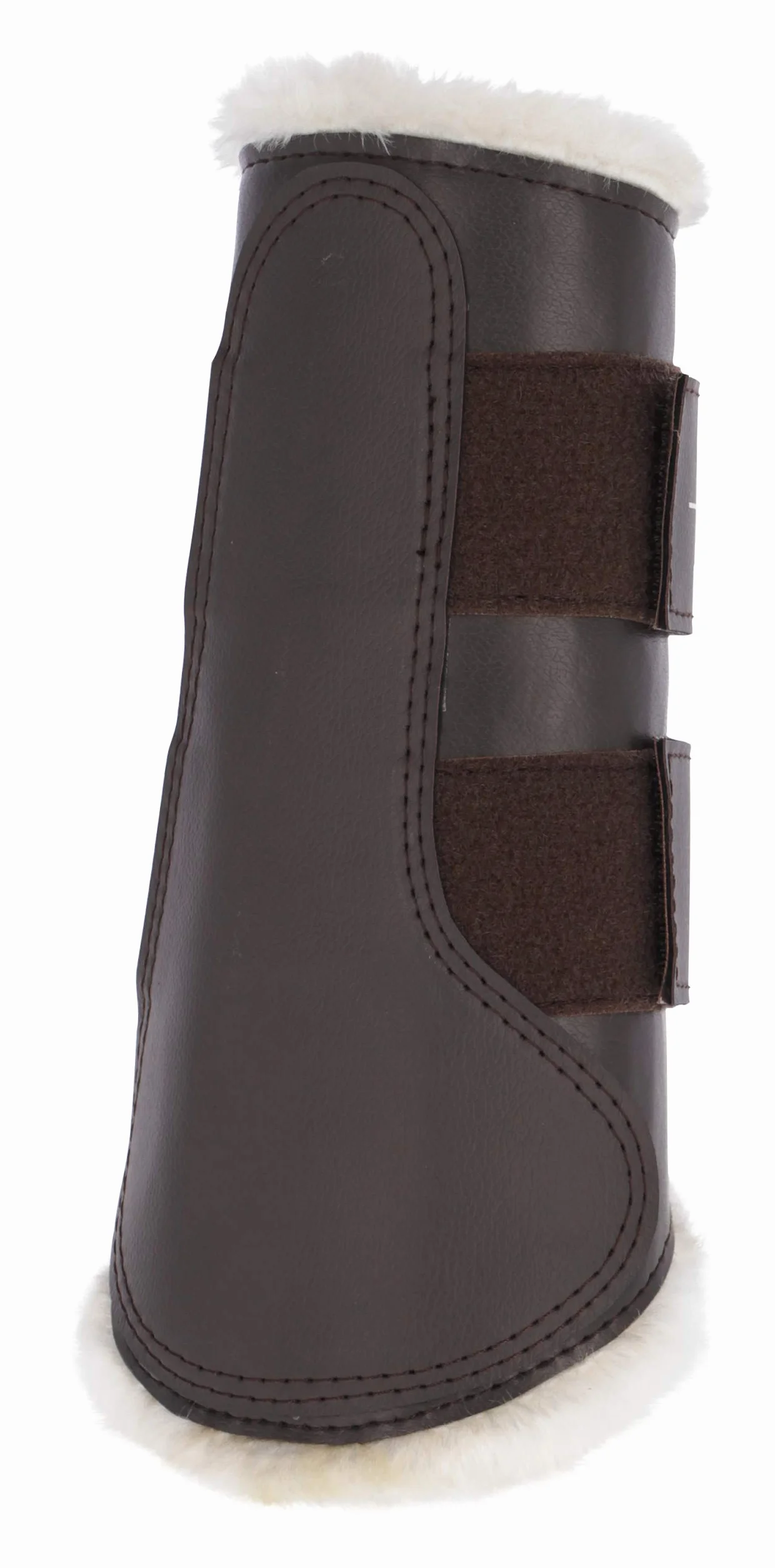 Covalliero Ghette in pile anteriore marrone, L