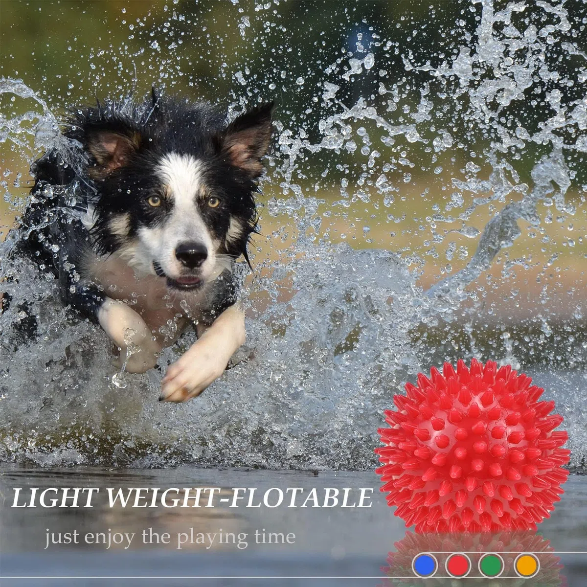 4 palline per cani grandi, 12 cm, gioco resistente per masticazione aggressiva