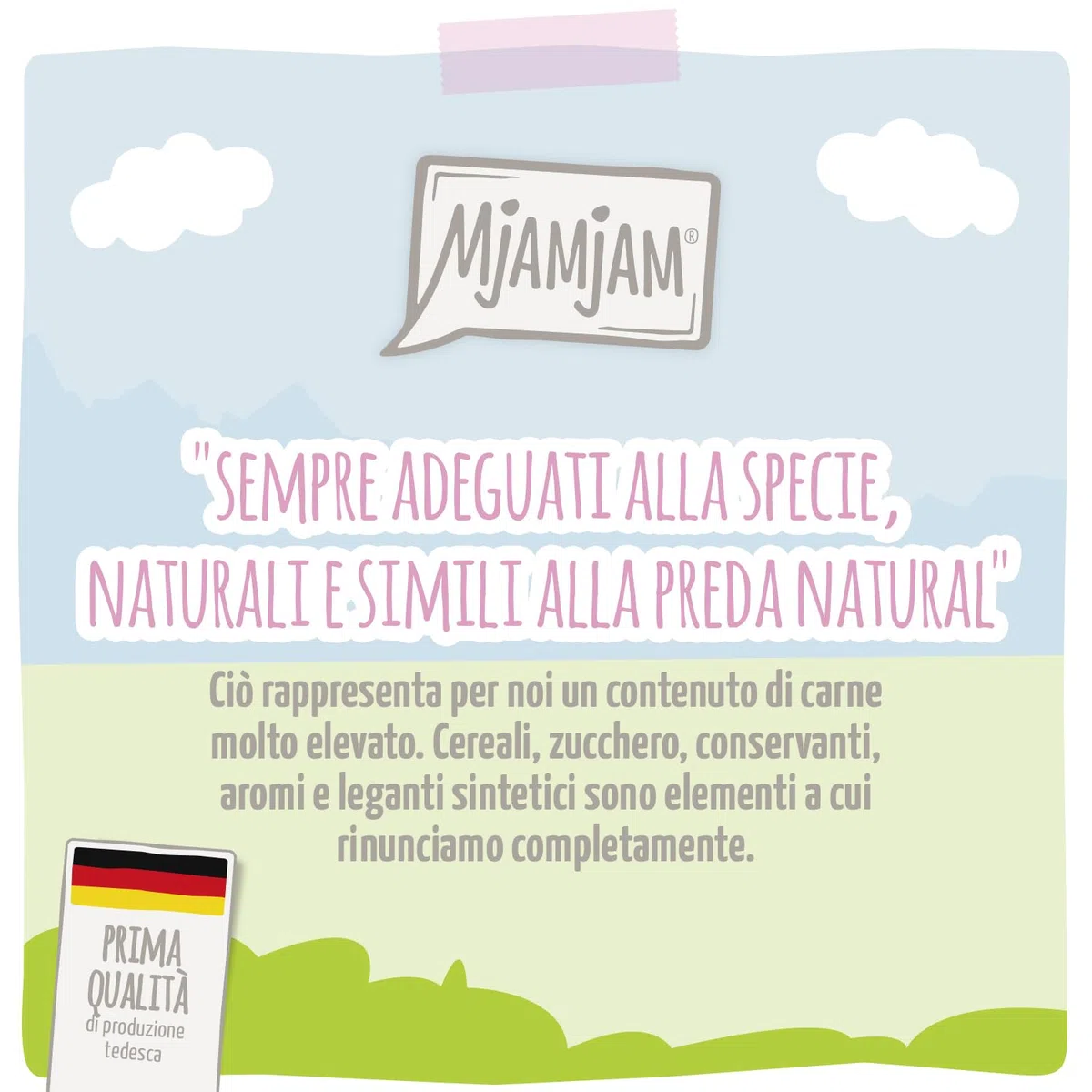 MjAMjAM - Crocchette premium per gatti - Pasti croccanti - Filetto di salmone fresco e pollame, confezione singola (1 x 1,5 kg), senza cereali