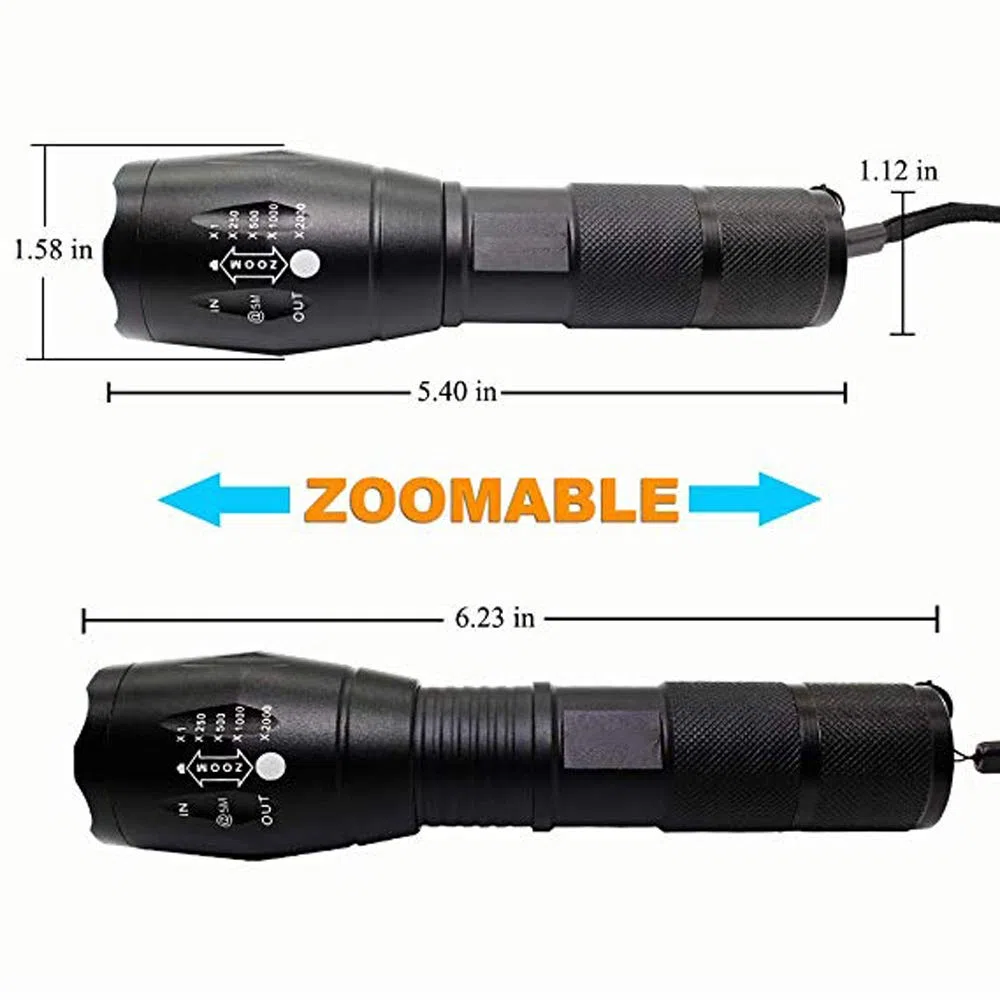 Torcia UV, 365nm e 395nm UV Torcia a Raggi Ultravioletti Zoom Capace Blacklight Doppia Sorgente UV Rilevatore di Urina per Animali Domestici Verifica dei Documenti Scorpioni Arte Fotografia