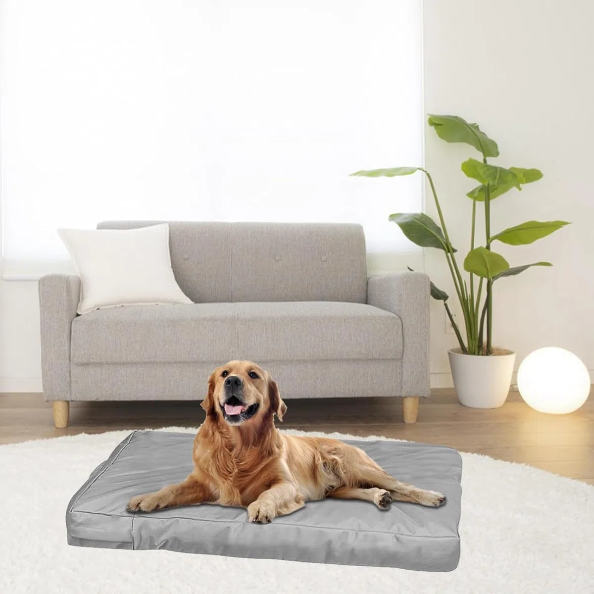 Generico Coprisedili per cucce per Cani, Copriletto per Animali Domestici, Fodera per Cuscino E Tappetino per Gatti E Cani, di Ricambio, Impermeabile, Lavabile, Rimovibile