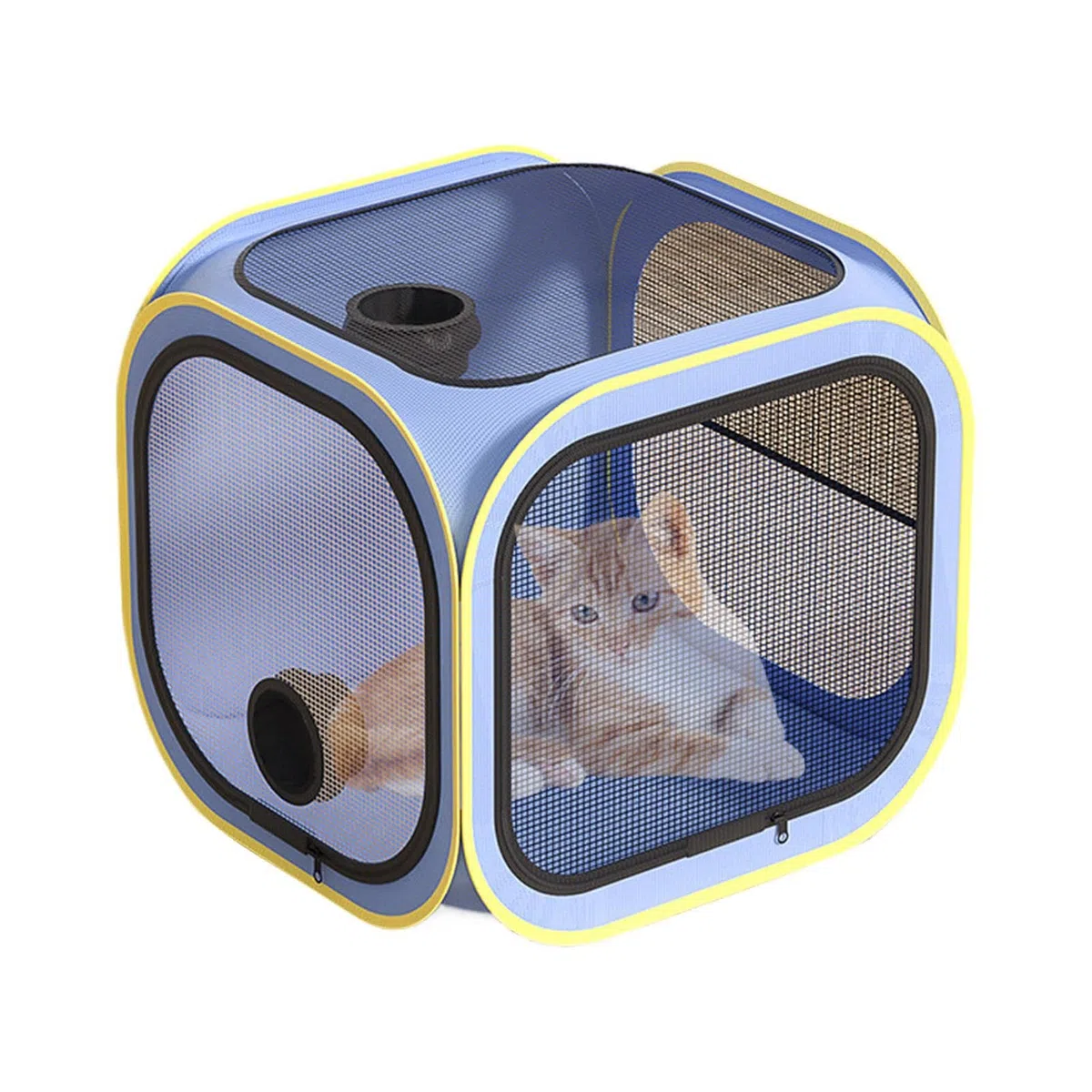 Asciugatore Per Gatti - Gabbia Asciugatura Portatile | Antipelo Volante Per Cani Gatti Cuccioli Casa Interno Esterno Trasportabile