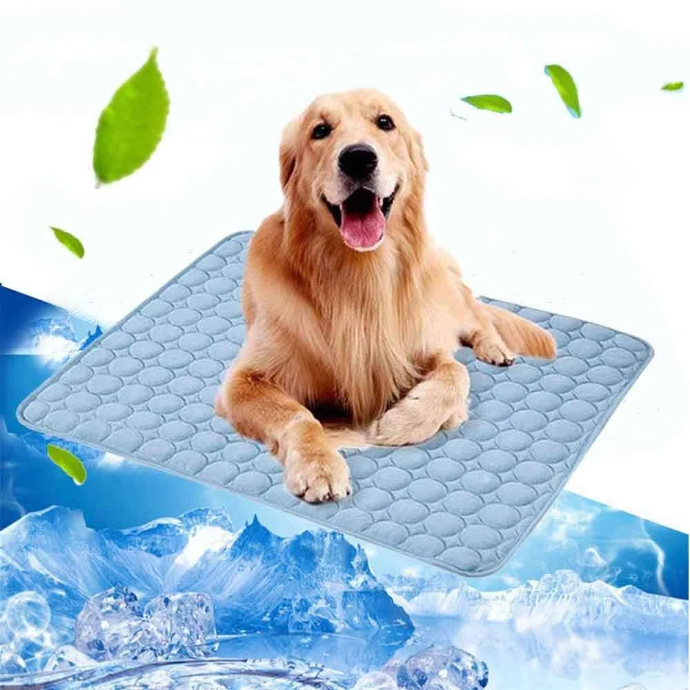 PETCUTE Tappetino Raffreddamento per Cani Cuscino Materasso del Canile Tappetino Rinfrescante per Cane Gatto Stuoia di Raffreddamento dell'animale Domestico