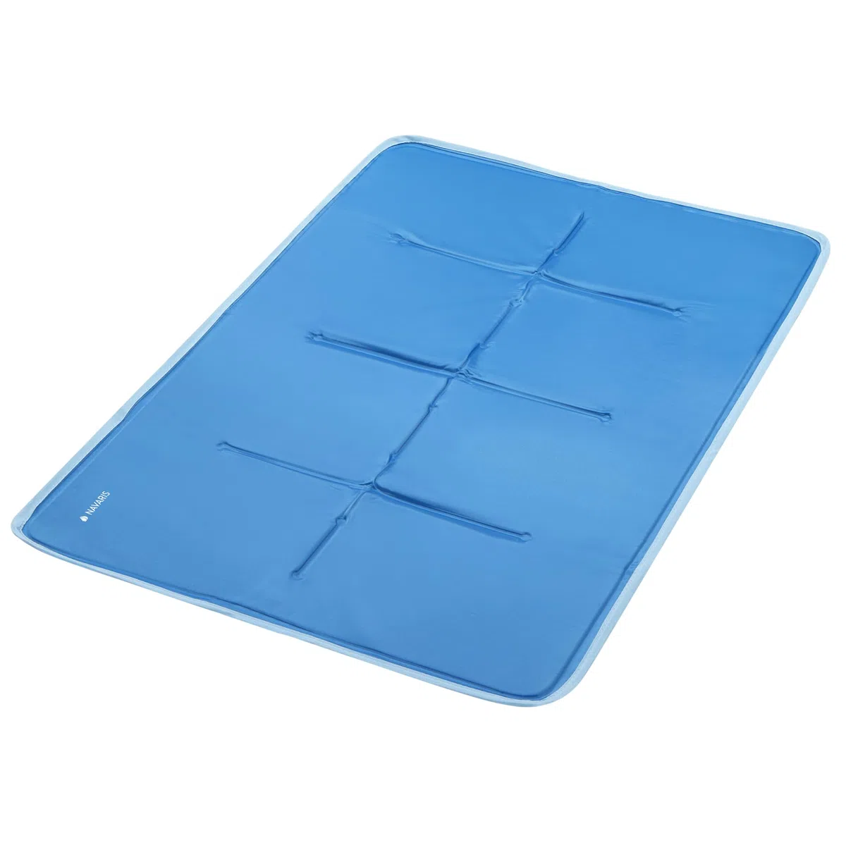 Navaris Tappetino Refrigerante Animali - Tappeto Rinfrescante Cane 60 x 90 cm - Materassino Refrigerante per Cani - Resistente ai Graffi - Autorinfrescante con Gel Solido