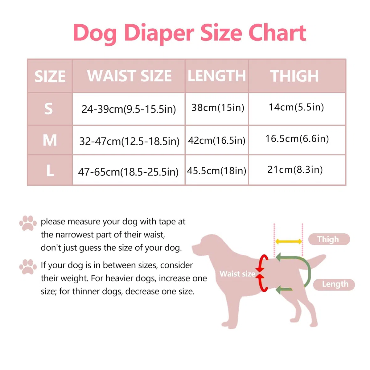 3 Pezzi Pannolini Cane Lavabili Regolabili Pannolini per Cani Femmina Mutandina per Cane Riutilizzabili Mutandine Cane Femmina Calore Assorbenti Mutande per Cani Cane,L