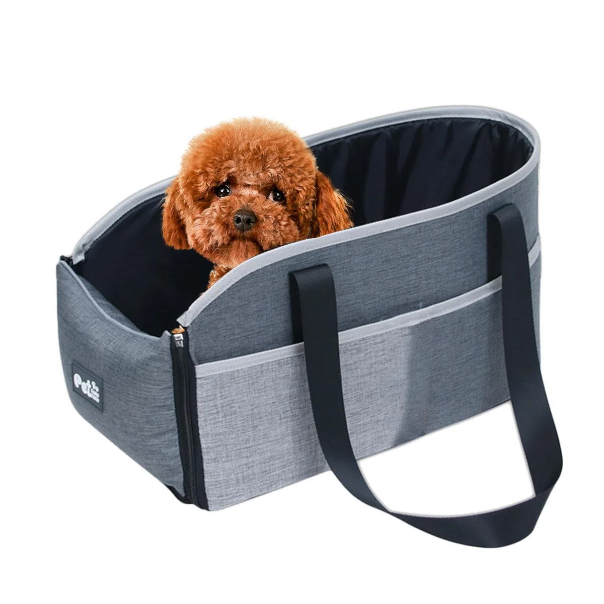 Seggiolino Per Cani Con Console Centrale Per Cani Di Piccola Taglia - Seggiolino Auto Per Cani Con Console Centrale, Gatto Per Cani Di Piccola Taglia Con Console Centrale Per Tutte Le Stagioni | Borse