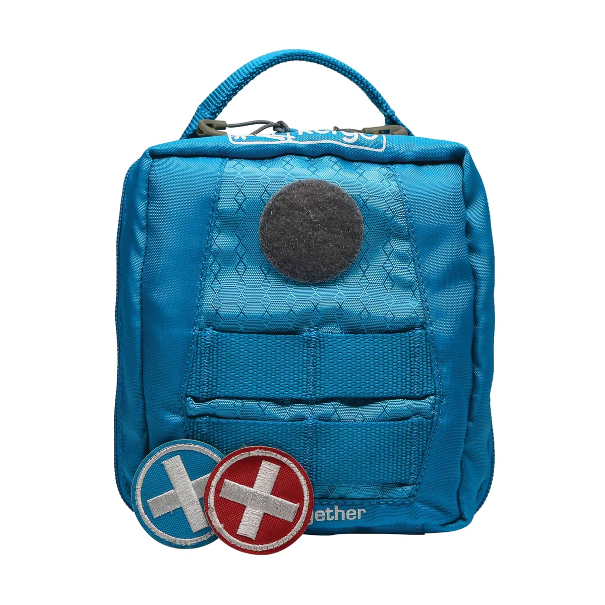 Kurgo RSG - Kit di Primo Soccorso per Cani - Formato Compatto per Attività all’Aperto e Trekking con Custodia Compatibile MOLLE e Tasca ad Apertura Facile