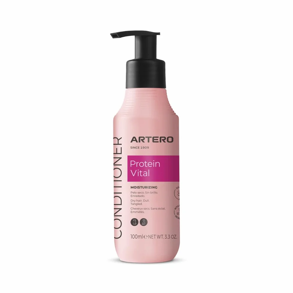 Artero Balsamo Protein Vital 100 ml - Idratante e Nutriente per Cani - Rigenera, Districa e Protegge il Pelo - Ideale per Morbidezza e Lucentezza - Previene Nodi e Grovigli - Per Pelo Secco o Umido