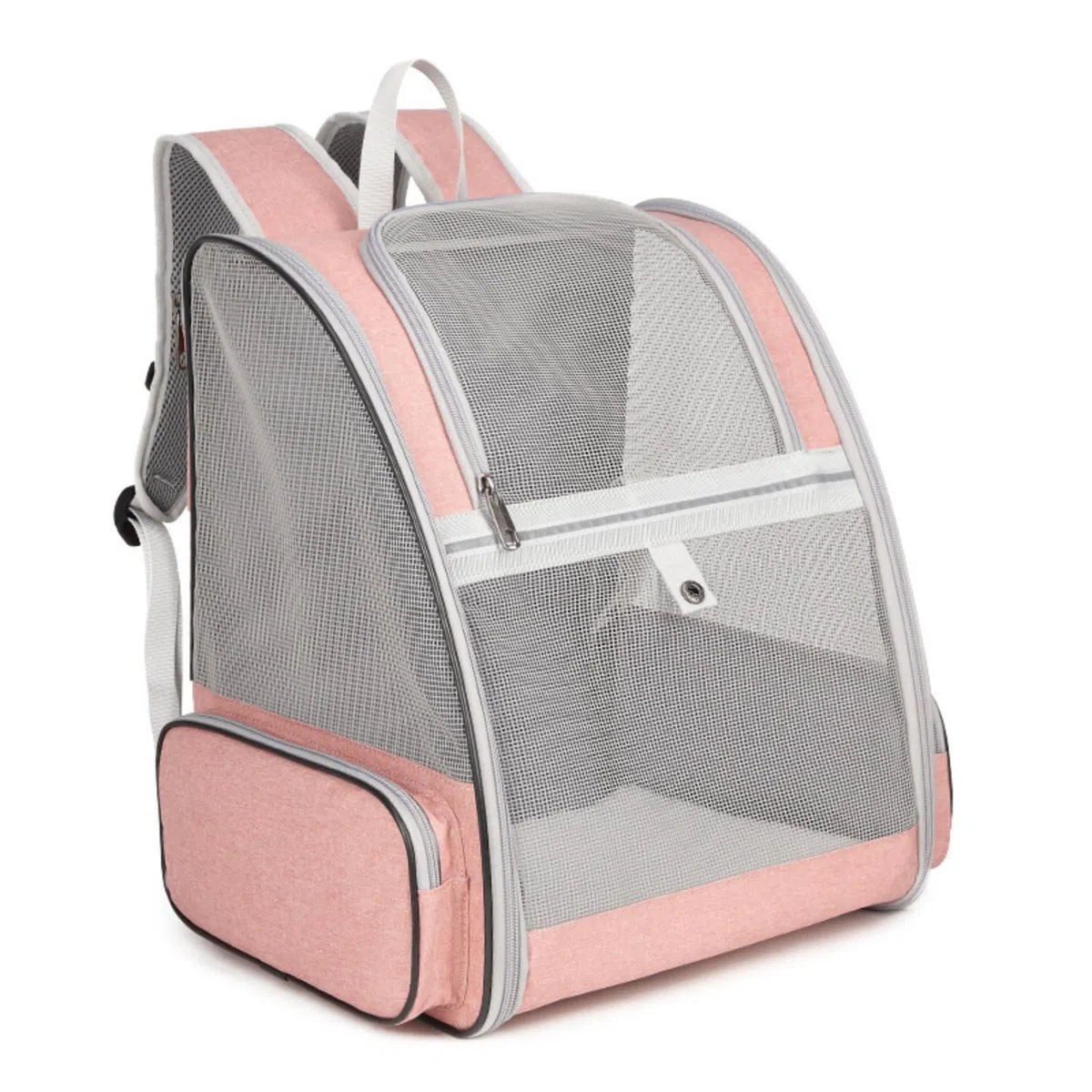 Zaino trasportino per animali domestici approvato dalle compagnie aeree design capsula spaziale con rete ventilata cinghie regolabili confortevoli piccoli borsa viaggi escursioni e campeggio