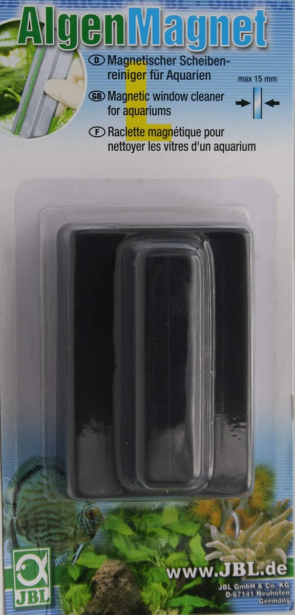 JBL Magnete di alghe L, detergente Magnetico per vetri per vetri Acquario