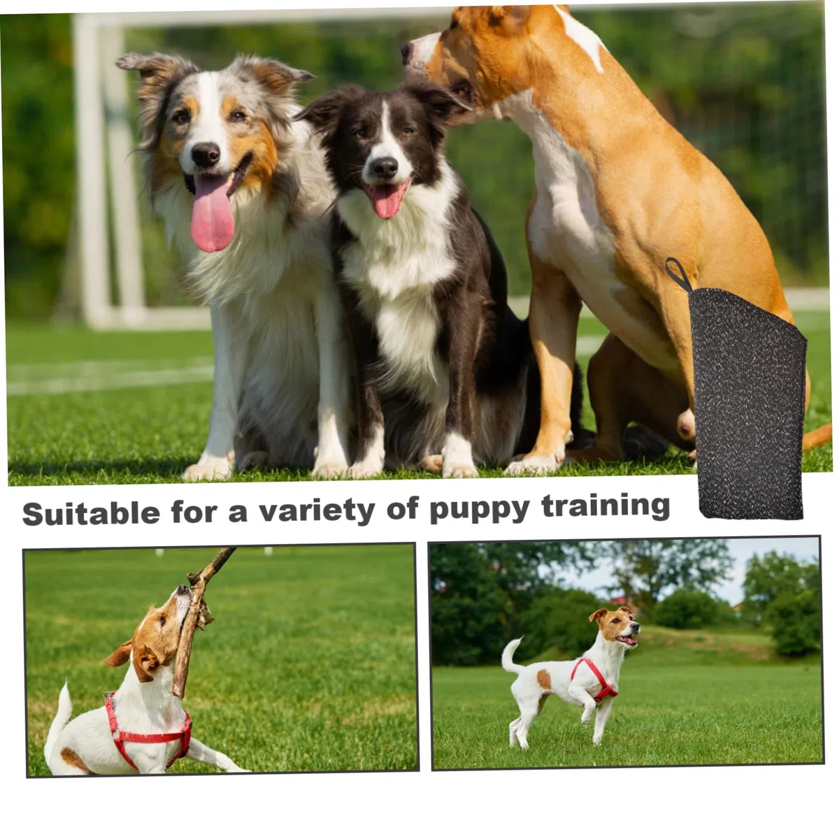 Jorzer Maniche ad addestramento per Cani Nylon Dog morso Manicotto Resistente allo Spazio Resistente alla Manica del Braccio di addestramento di Protezione interattiva Manica di Protezione da morso