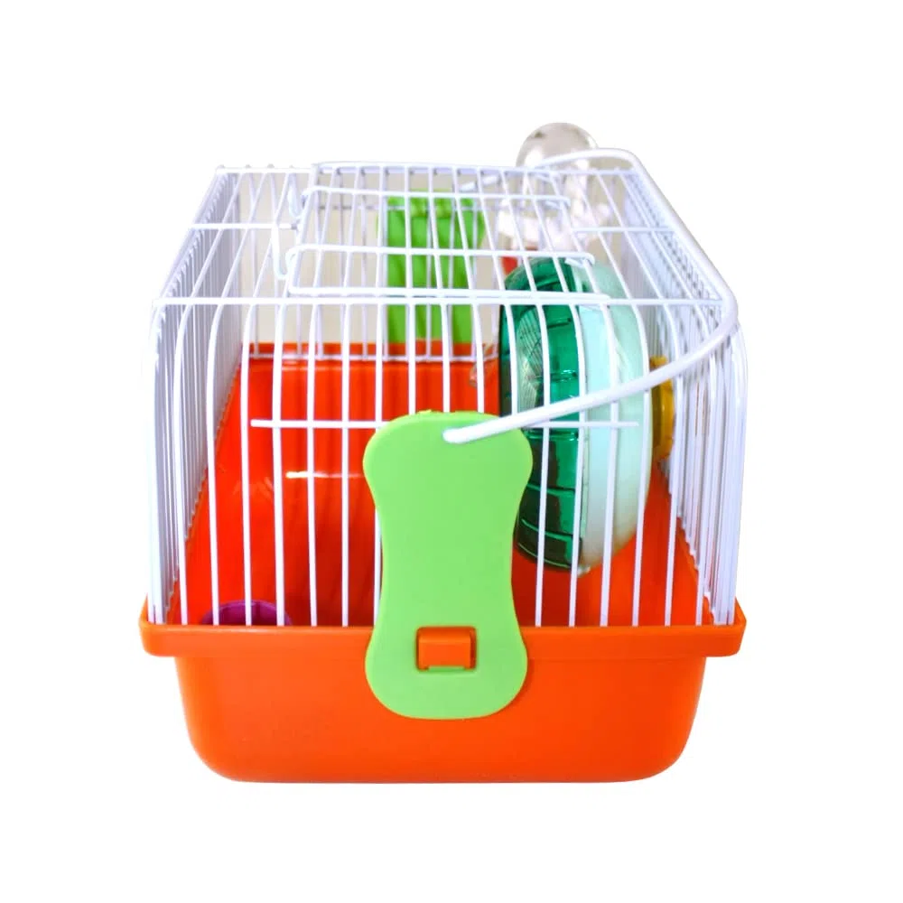 Gabbia per criceti piccola Gabbia per criceti portatile 23 * 17 * 15,5 cm, gabbia per criceti piccola, colore casuale (SOY0068)