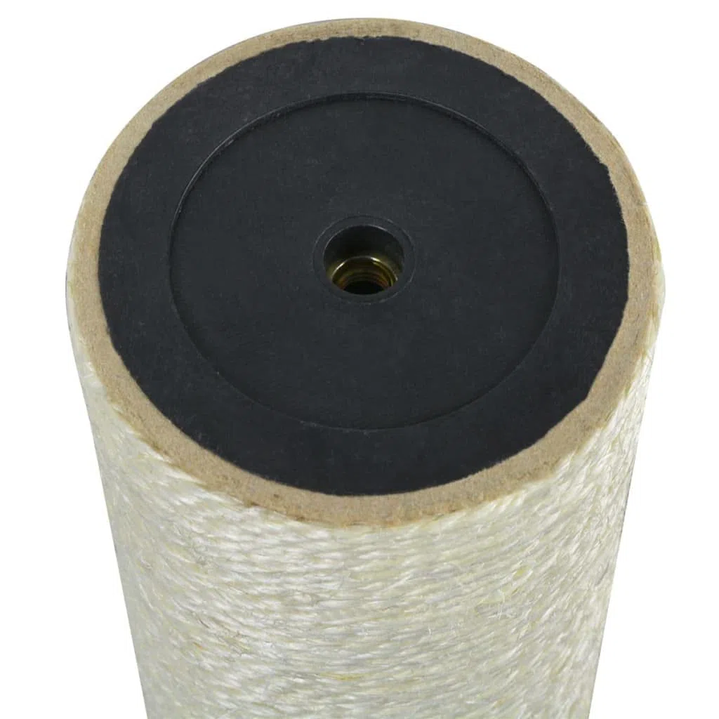 vidaXL Tiragraffi per Gatti 8x40 cm 8 mm Beige Gioco per Gatti Felini Mici