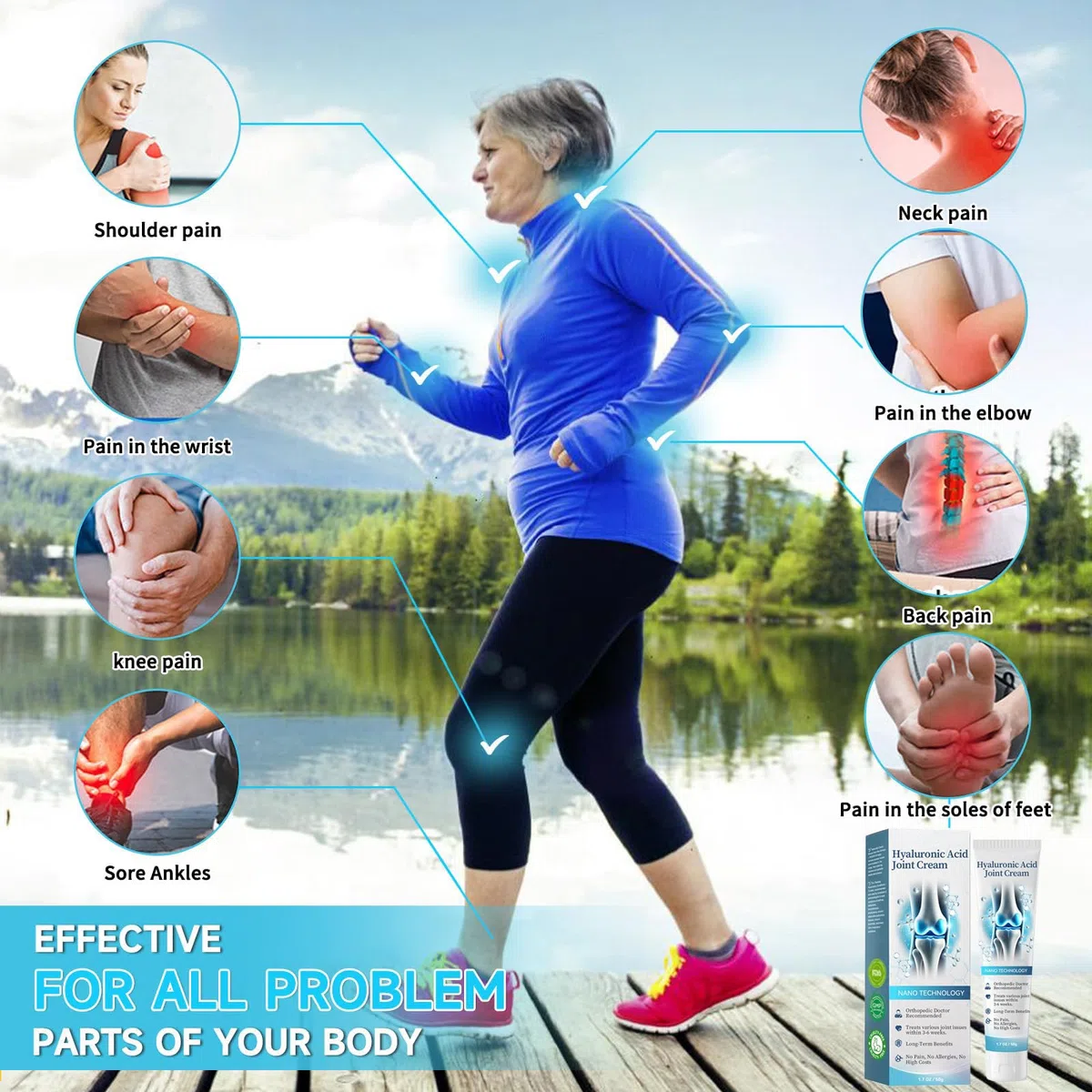 ArthroHeal, crema R-epair per articolazioni, ArthroHeal Ar-thritis P-ain R-elief, crema avanzata per la cura delle articolazioni e delle ossa, crema T-herapia per schiena, collo, mani, ginocchia (3)