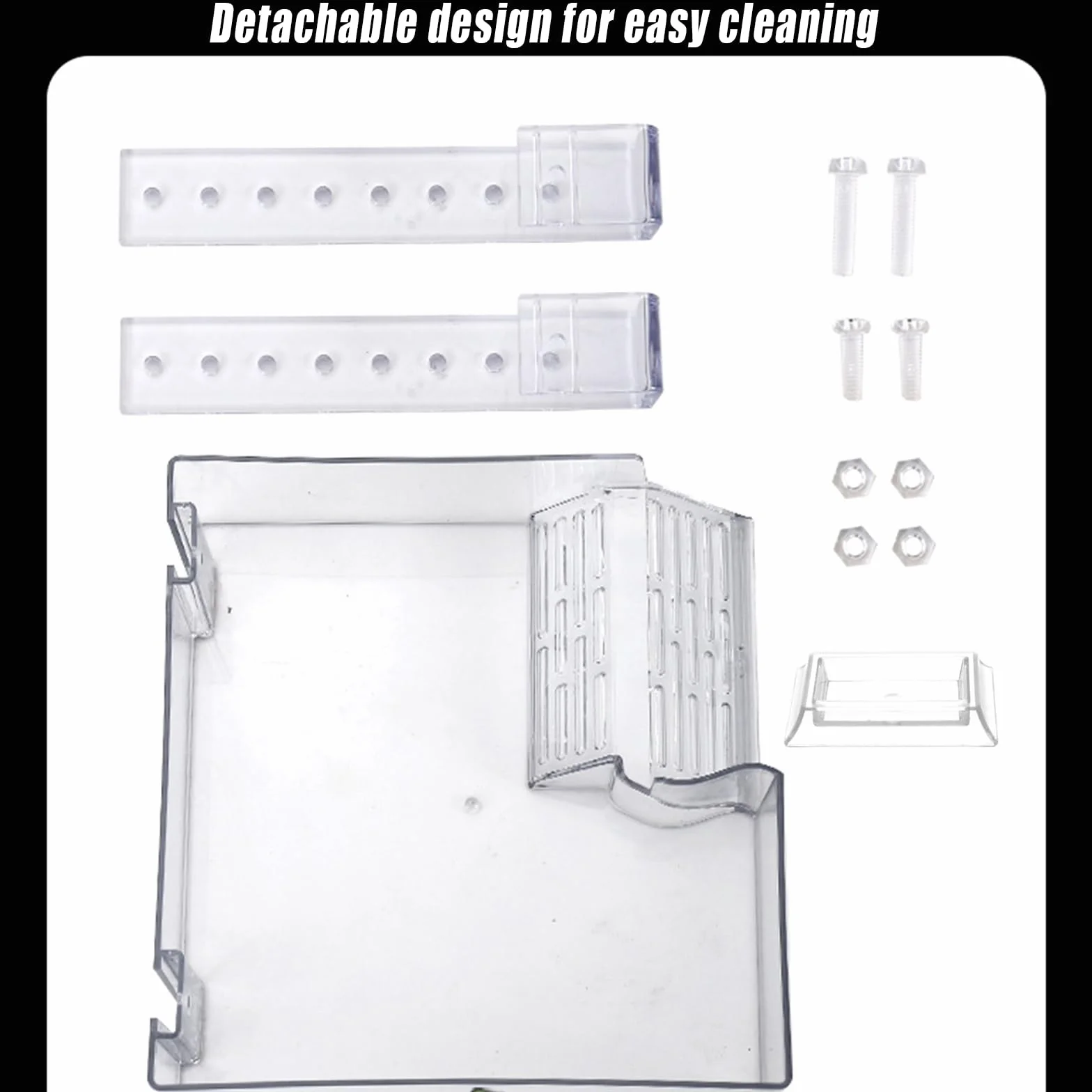 Piattaforma per Basking Delle Tartarughe In Acrilico, Rettile Acquatico Piattaforma Tartaruga, Rampe per Tartarughe In Acrilico, Accessori per acquari, per Tartarughe Marine, Piccoli Rettili, L