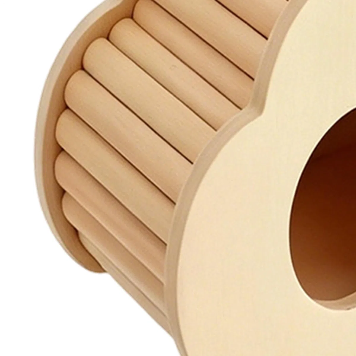Scaletta per criceti, in legno, a forma di , per gerbilli, topi, furetti, cincillà, per interni ed esterni