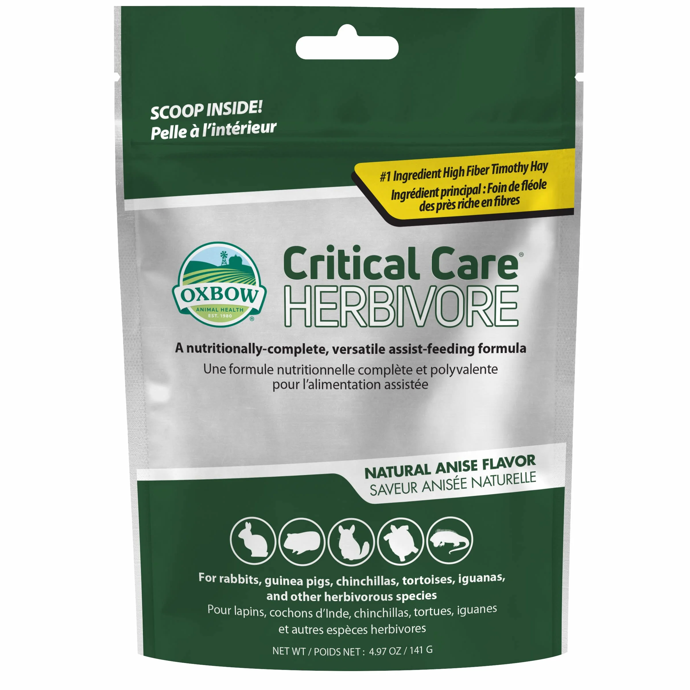 OXBOW Critical Care Small Animal Supplement Complete Assist Feeding Formula 141g