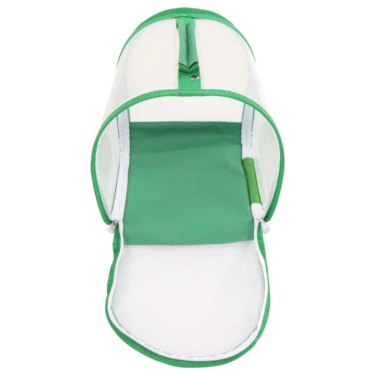 Gabbia Farfalla Monarca, Habitat Insetti Trasparente con Maniglia Portatile, Recinzione Pop-up Pieghevole per Uso Interno ed Esterno, Dimensioni 7.9x7.9x8.9 Pollici