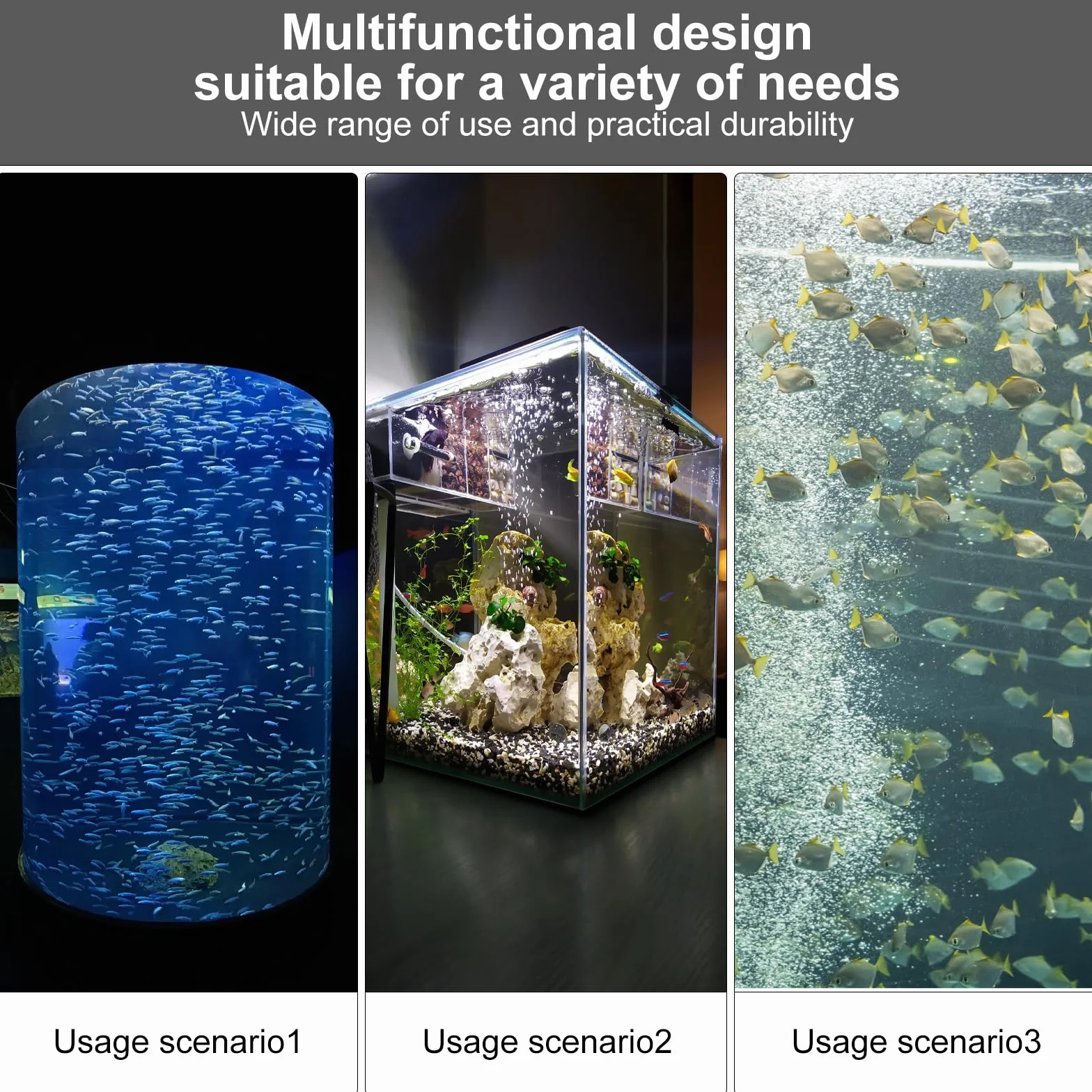 Filtro Interno per Acquario con Pompa - 60 Litri - Pompe e Filtri per Acquari