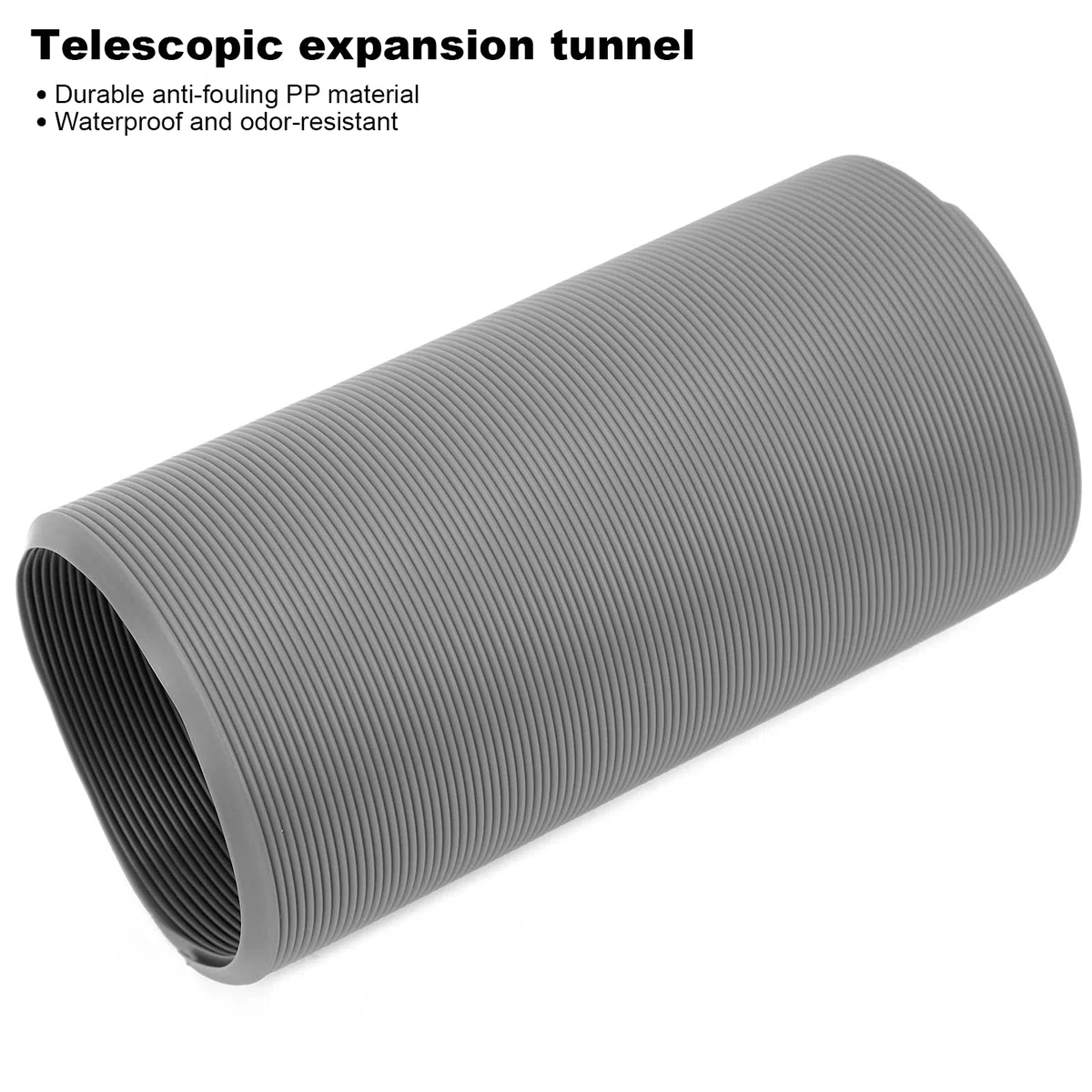 Tunnel Retrattile per Animali Domestici, Tunnel per Criceti Giocattolo Espandibile e Pieghevole per Gabbia, 10 cm Accessorio Gabbia per Criceti, per Cincillà, Ratti, Conigli Nani