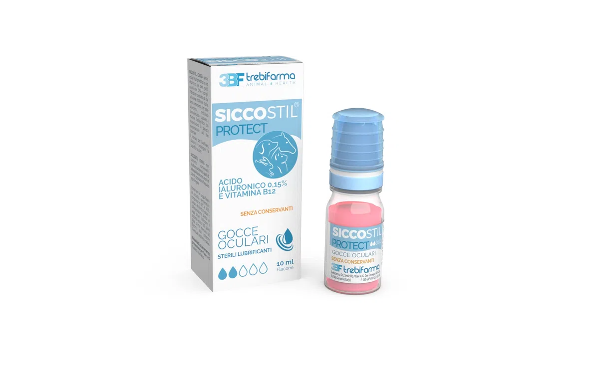 Protect - 3BF - Gocce oculari Sterili e Lubrificanti - Acido Ialuronico 0.15% e Vitamina B12-10 ml - Trebifarma