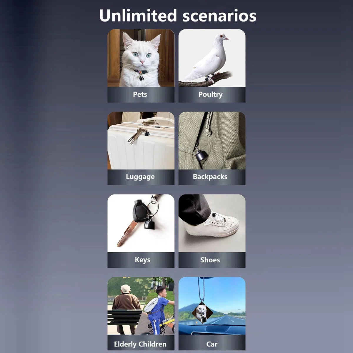 Localizzatore per animali domestici, dispositivo di localizzazione per cani, dispositivo di localizzazione degli uccelli, localizzatore per gatti piccoli, localizzatore GPS leggero a lungo raggio con