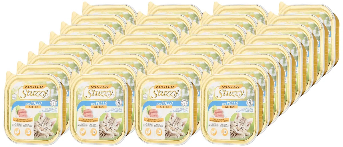 Stuzzy Paté Kitten con Pollo 100g
