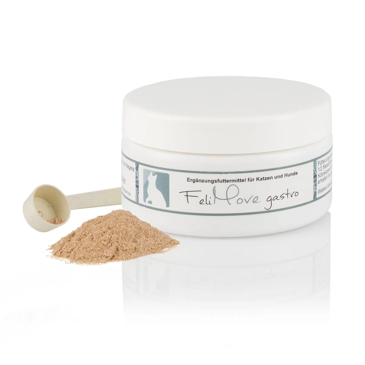 Gastro - Protezione per lo stomaco (polvere da 50 g), bloccante acido, naturale, per la regolazione del pH e della digestione, con mucosave