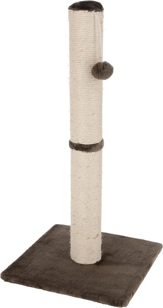 KERBL Tube a gratter Opal Maxi griffoir 78cm - Gris - Pour chat