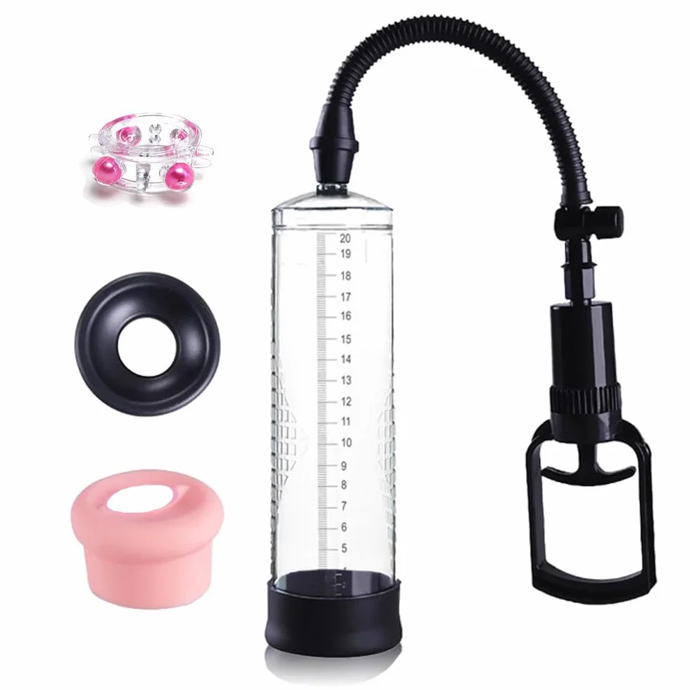 Ingrandimento Allunga Péne E Allungamento Prodotti Toysper per Uomo Acqua Migliorare Pompa vuoto per il Per Vacuum Device per Allenamento Pump Toys per Uomini -fW7