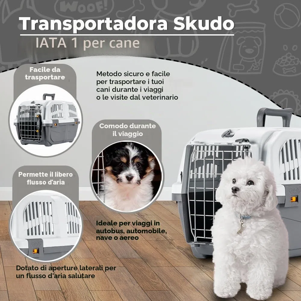 Nobby Reise Transportbox Skudo 1 IATA Traveller, 48 x 31.5 x 31 cm