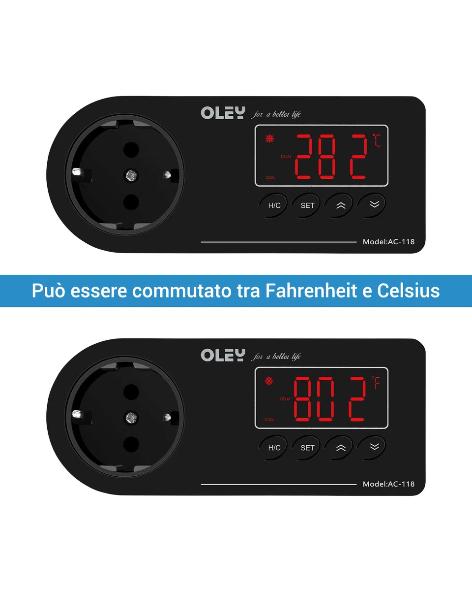 NICREW Termoregolatore, Presa Termostato Digitale di Raffreddamento e Riscaldamento, Digitale Termoregolatore per Serpenti, Tartarughe, Lucertole, Gechi ed Altri Rettili