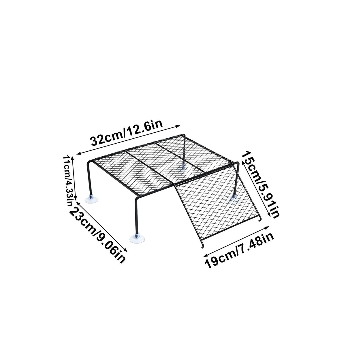 Piattaforma per tartarughe per acquario, decorazione rampa con – Isola solare 'acquario di tartaruga – Adatto per ristorante, soggiorno, balcone, terrazzo, tritone, granchi e tortois
