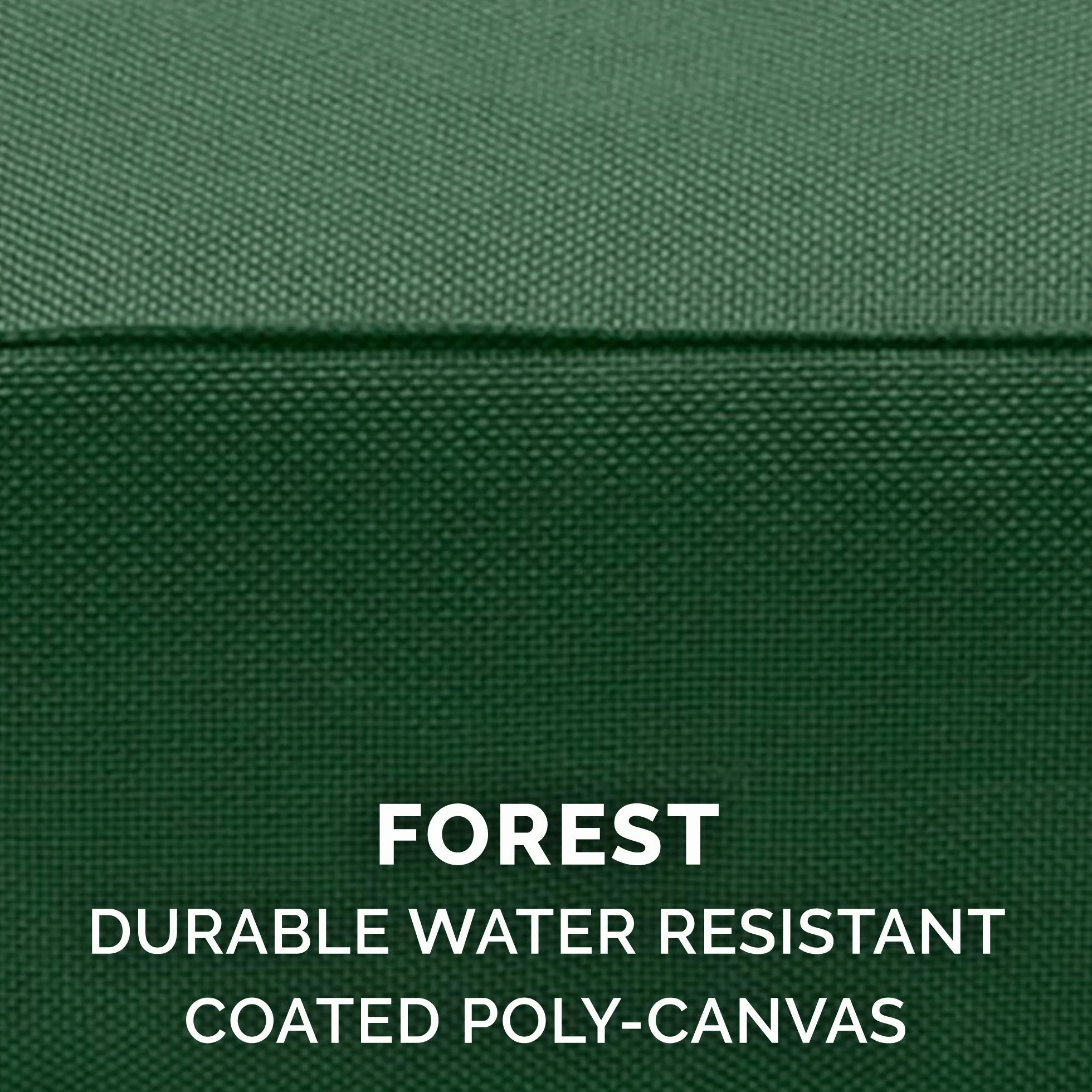FurHaven, Copertura di ricambio per letto per cani, impermeabile, per interni/esterni, con logo stampato, in tela polycanvas Oxford, lavabile, verde foresta, L