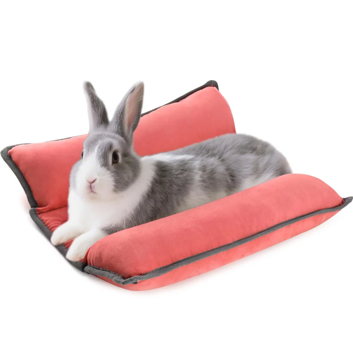 Letto di coniglio – Cuscino di coniglio lavabile su entrambi i lati, tappetino per giovani gatti, porcellini d'India e cuccioli – Conigli Nani Accessori