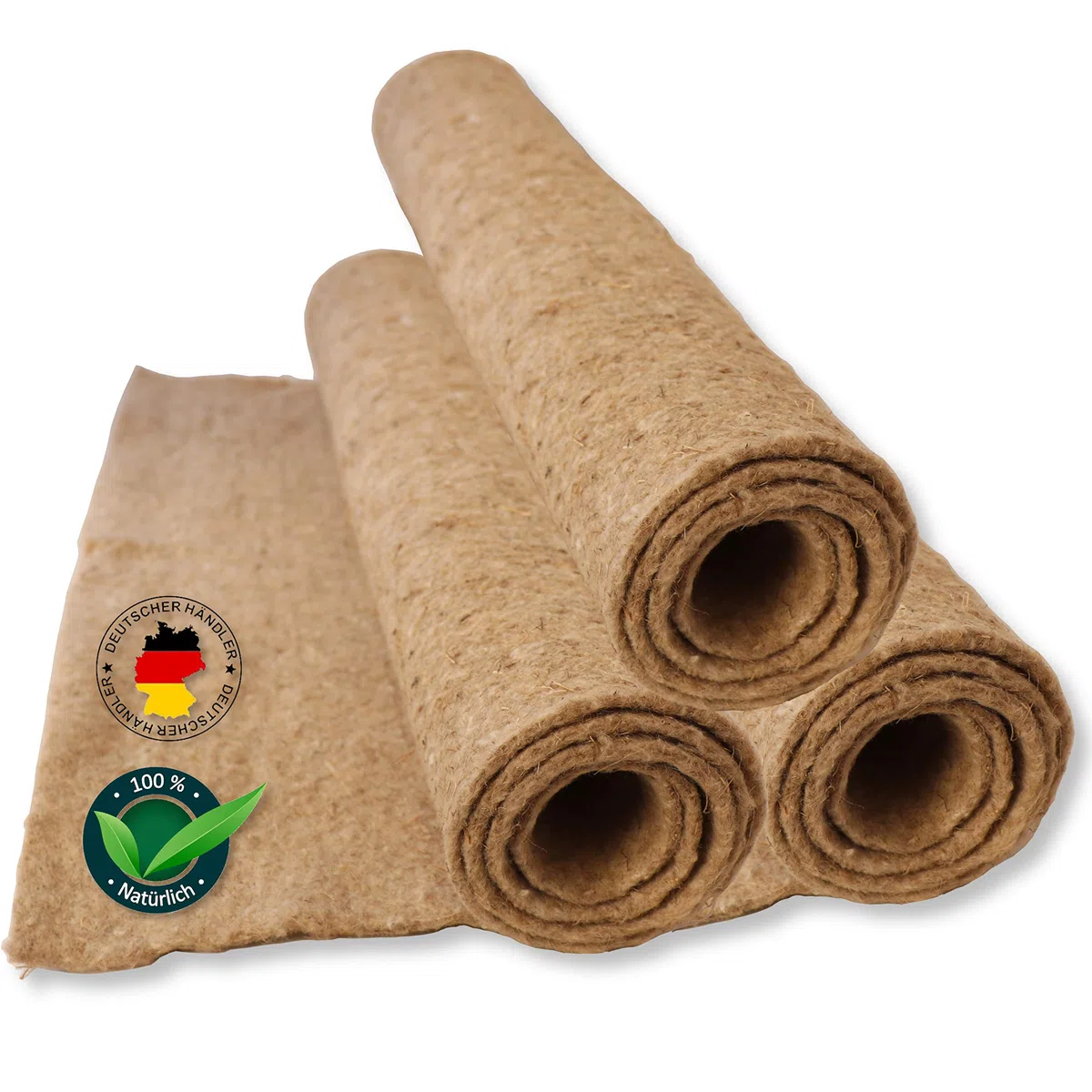 Tamay, tappetini per roditori in 100% canapa, 100 x 50 cm, tappeto premium per roditori come gabbia senza polvere, per conigli, porcellini d'india, piccoli animali – Tappetino di canapa naturale per