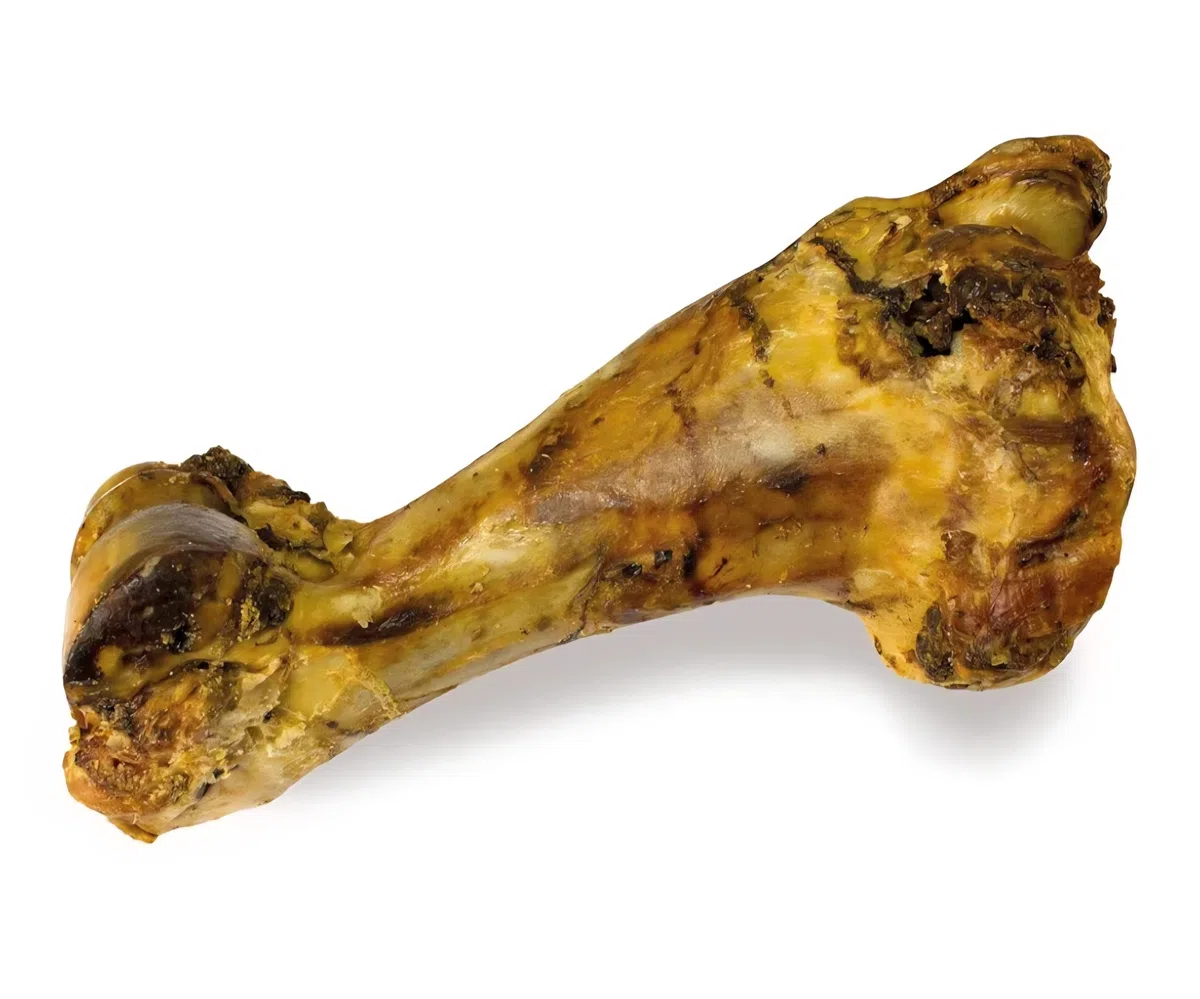 Osso di Vitello XL, 30-35 cm, Set da 3 Pezzi, Snack Naturale per Cani, Masticabile per Dieta Barf