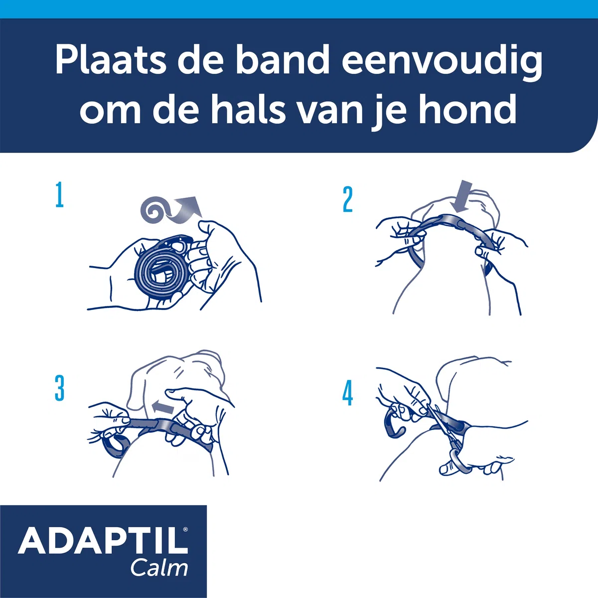 Adaptil Calm Halsband - Taglia S - Collare antistress per cani