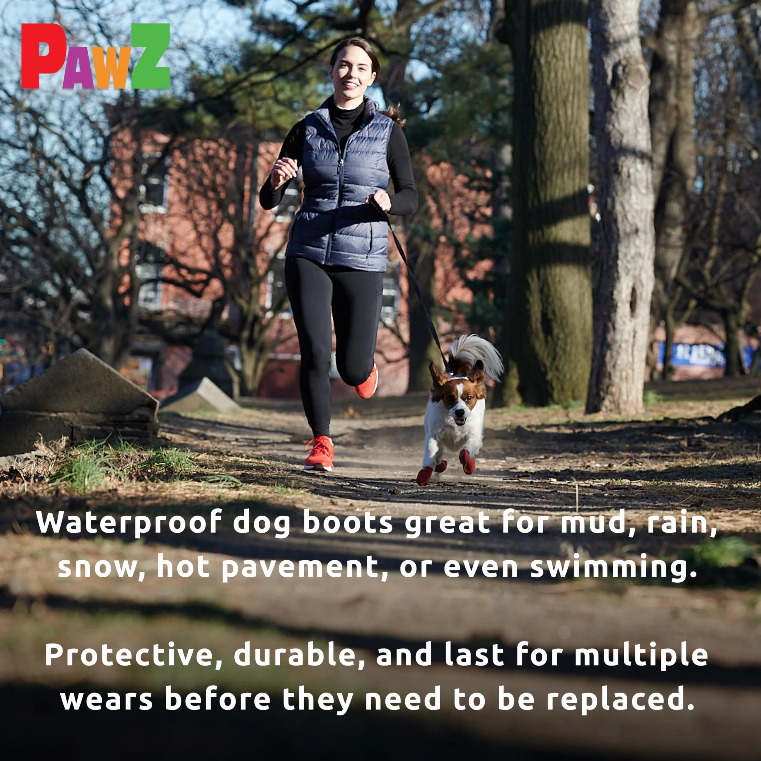 Botas para Perros Protex Protective, Color Negro, Small