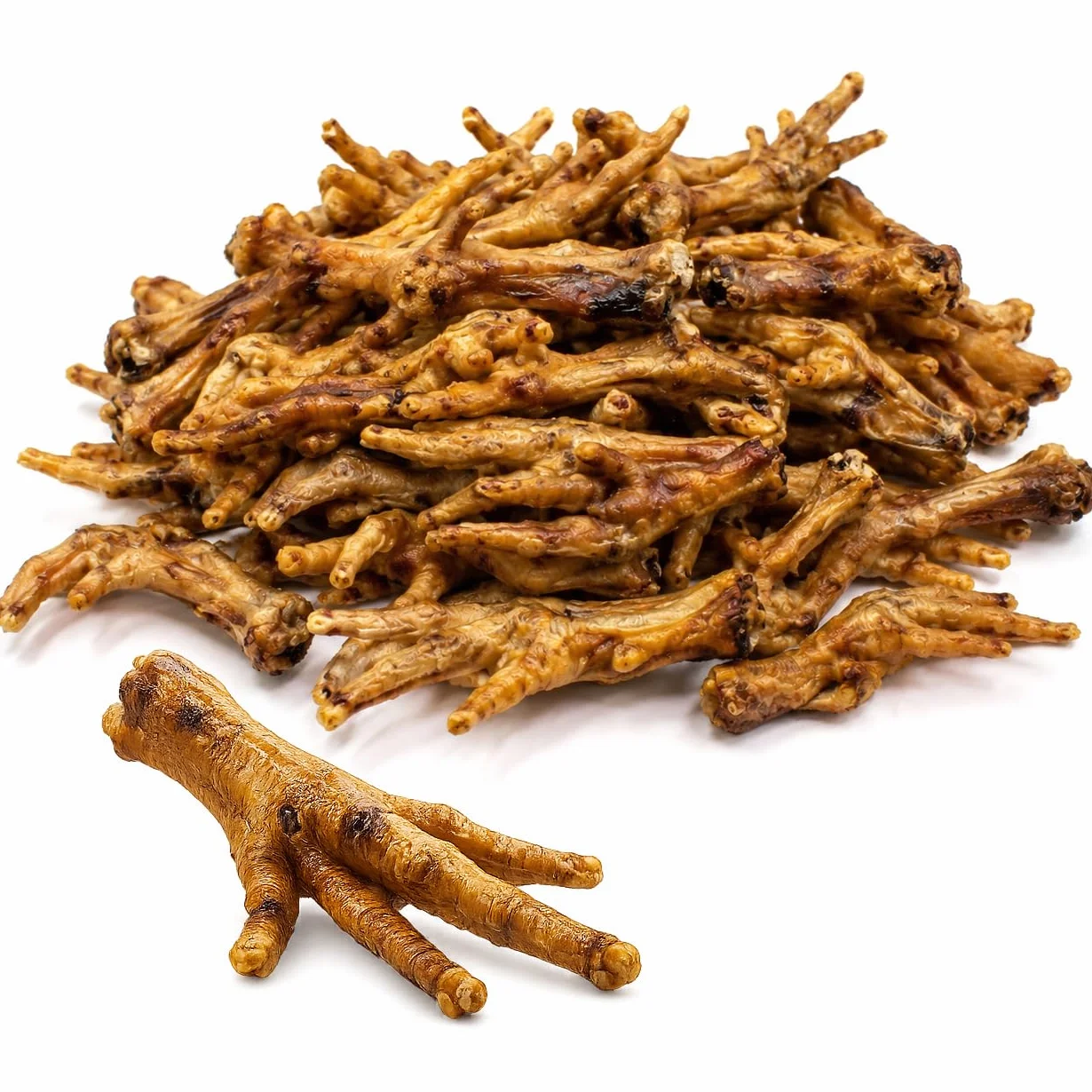 Piedini di pollo per cani, 1 kg, articolo da masticare, piedi di pollo essiccati naturali