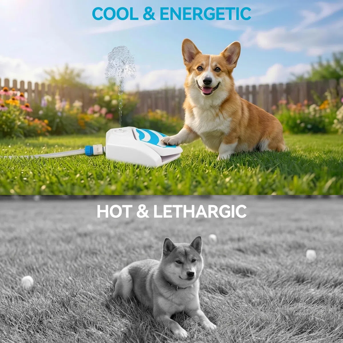 Chill Out – Garden Water Fountain by All Forno Paws