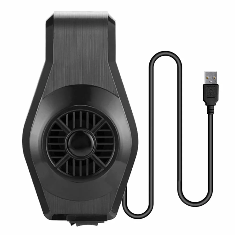 MiOYOOW Mini Refrigeratore per Acquari, Piccolo Ventole di Raffreddamento con Ampia Uscita dell'Aria, USB Ventilatore per Acquario per Acqua Dolce e Salata
